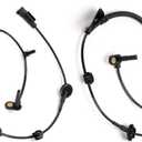 1Set ABS Wheel Sensor Front Left and Right Compatible with Dodge Caliber 2007-2012 Jeep Compass Patriot 2007-2016 Seineca 5105573AA 5105573AB 5105572AA 5105572AB