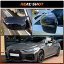 Glossy Black Mirror Cover Caps Rearview Side Mirror Covers Fit for BMW G20 G21 G30 G31 G11 G12 G14 G15 G16 2017 2018 2019 2020 2021 2022 Left Driver Side Right Passenger Side-2 PCS