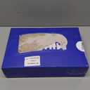 MIULEE Set of 2 Waffle Bathroom Rugs, Boho Bath Rugs Non Slip Washable, Super Absorbent Bath Mats, Ultra Soft Rubber Backed Shower Mats for Bathroom Floor, Tub, Brown & White, Waffle, 18x30 Inch