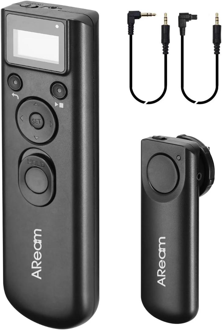 Wireless Digital Timer Remote Shutter Release Trigger Intervalometer for Canon EOS Rebel T6 T7 80D 70D 60D 60Da 77D T7i T6i T6s SL2 SL1 T5 T3 T5i T4i T3i T2i EOS R M6 M5 Cameras (T1)