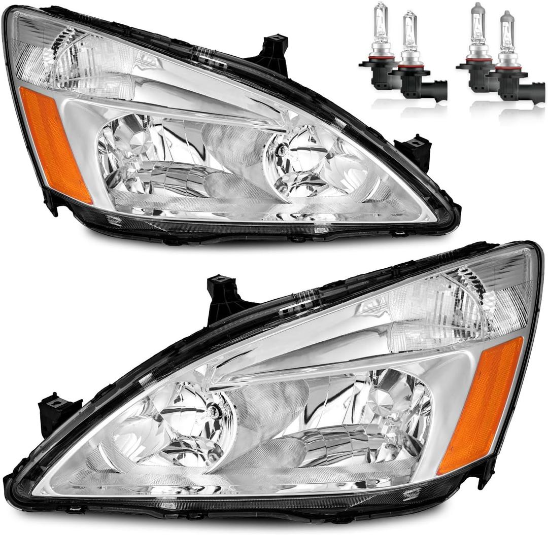 Headlights for 2003 2004 2005 2006 2007 Honda Accord