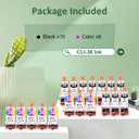 Compatible TR150 Ink Cartridge PGI-35 CLI-36 Replacements or Canon 35 36 Ink Cartridge Work with TR160 TR150 iP110 iP100 Cannon Printer (10 Black, 8 Tri-Color)