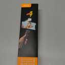 Selfie Stick Tripod, 40 in Retractable Tripod for iPhone with Wireless Remote Control & Light, Portable Phone tripods for Photograph, Live Streaming, Video Recording, Compatible with All Cellphones (White)