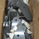 maXpeedingrods 4.5"+ Control Arm Drop Kit for Jeep Cherokee XJ 1984-2001 Relocation Brackets, Gray