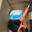 Drain Auger, Clog Remover with Drill Adapter, 25 Feet Flexible Plumbing Snake Use Manually or Powered for Kitchen, Bathroom and Shower Sink, Comes with Gloves (orange)