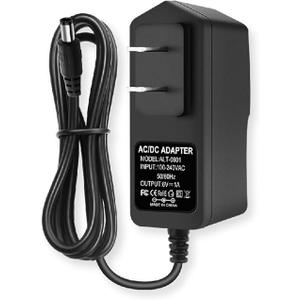 6V DC Power Supply 1A Universal AC Adapter, 100-240V 50/60Hz Adapter to 6 Volts 1Amp Transformer, DC 6V Power Cord, 【5.5mm x 2.5mm Barrel Plug】
