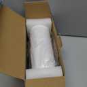 QRAGJBM Travel Electric Kettle Portable Small Mini Tea Coffee Kettle Water Boiler, Water Heater with 4 Temperature Control,304 Stainless Steel with Auto Shut-Off & Boil Dry Protection, BPA-Free (White)