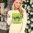LUKYCILD Christmas Sweatshirts For Women Xmas That's It I'm Not Going Sweatshirt Holiday Winter Long Sleeve Shirt (XL)