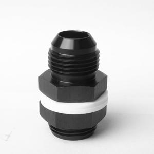Male 12AN/10AN/8AN/6AN Bulkhead Fuel Cell Fitting Adapter Aluminum Straight (AN10)