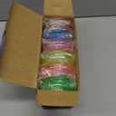 24Pcs Glow in the Dark Party Supplies for Kids/Adults, Flashing Light up Toys LED Bracelets Christmas Glow Sticks, Mardi Gras Party Favors Carnival Birthday Concert Gifts Accessory