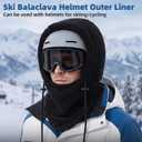 Ski Mask Balalclava Windproof Face Mask Warm Fleece Neck Cover for Cold Weather Helmet Hood for Men & Women