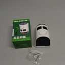 ChunHee Solar Motion Sensor Alarm Outdoor 4 Working Mode Dog Barking Motion Activated Alarm 129dB Loud Sound Noise Maker IP65 Waterproof Motion Detector with Strobe Light for Yard Farm Garden (1PCS)