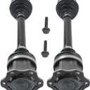 2Pcs Front CV Axle Shaft Assembly Replacement for 2013-2017 Q5 2.0L 3.0L Part# 8R0407271G 8R0407271F (Left & Right)
