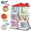 Educational Accessories Doll House with Music&light Plastic Furniture Toys Diy Doll