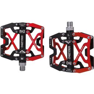 MTB Bicycle Pedals Ultralight Aluminium Alloy 3 Bearings 14 Colors Waterproof Bicycle Parts Y06 Y08 Replacement Upgrade Accessories (Color : F)