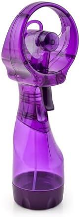 Amazon.com: O2COOL Deluxe Handheld Battery Powered Water Misting Fan (Purple) : Patio, Lawn & Garden