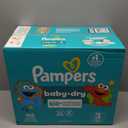 Pampers Diapers - Baby Dry - Size 3, 168 Count, Absorbent Disposable Infant Diaper 