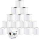 15 Rolls 2.25"x1.25" Direct Thermal Labels, 1000 Labels/Roll (15000 Labels), Self-Adhesive Address Barcode Sticker Label Rolls, Compatible with Zebra, Rollo, Munbyn & Most Thermal Printers