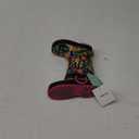 Western Chief Girls Waterproof Printed Rain Boot with Easy Pull on Handles, Floral Swirl, 6 Toddler