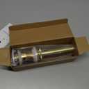 SHAMANDA Brass Bathroom Sink Drain, Vessel Vanity Sink Pop Up Drain Stopper with Overflow Lavatory Drain Assembly, Brushed Gold, DS101-3