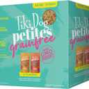Tiki Dog Aloha Petites, Variety Pack, Nutrient Dense Meat, Wet Dog Food For Small Breed Dogs and All Life Stages, 3 oz. Pouch, Pack of 12 (EXP 04/10/27)