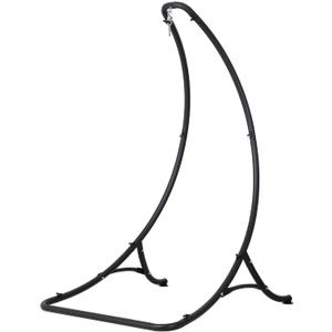 ANOW Heavy Duty Hammock Chair Swing Stand Only, Hanging Chair Stand for Outside, Max 400 Lbs, Black