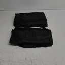 300LBS Canopy Weight Sand Bags Set of 4, Extra Large Heavy Duty SandBags for Canopy Tent Legs, Pop up Tent Gazebos Weights for Outdoor Umbrellas, Pergolas, Sunshades Patio Furniture, Black(No Sand)