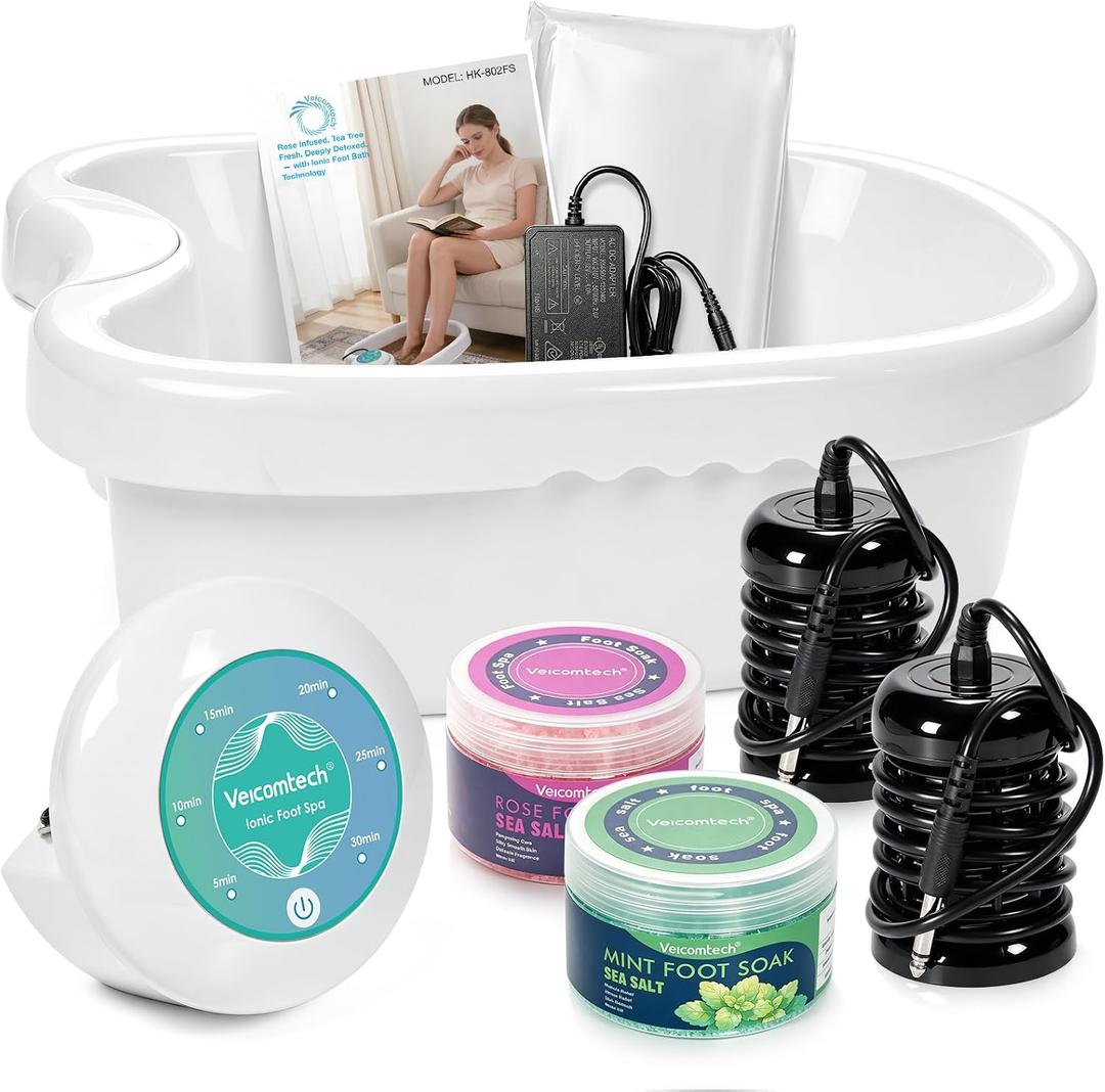 Ionic Foot Bath Detox Machine with 2 Sea Salt