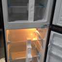 Frigidaire EFR753, 2 Door Apartment Size Refrigerator with Freezer, Retro Chrome Handle, 7.5 cu ft, Platinum Series, Stainless steel, 7.5 (Silver)