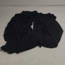 Hemmotop Wedding Arch Backdrop Cover, Set of 2 (7.2ft, 6ft), 2 Sided Stretchy Spandex Fitted Balloon Arch Stand Backdrop for Birthday Party, Baby Shower, Black