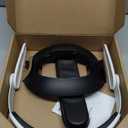 KIWI design K4 Head Strap, VR Headset Accessories for Meta Oculus Quest 3/3S, Non-Battery & Enhanced Support & Adjustable & Comfort Strap Gift for Kids and Adults