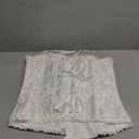 Ebinbum Corset Tops for Women Women's Lace Up Boned Overbust Bustier Lingerie Bodyshaper Top Bodysuit Large