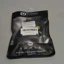 MGANG 20-30 mmHg Compression Socks, Knee High Compression Stocking for Men and Women, Closed Toe, for Varicose Veins, DVT, Swelling, Edema, Shin Splints, Black Large