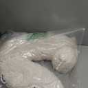 Bear Plush Pillow - 47 inch Long Plush Bear - Birthday, Christmas, Valentine's Day Gift for Kids Boys Girls (White)