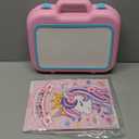 Drawing Projector for Kids,Arts and Crafts for Kids,Include Drawing Board,Crayons,Coloring Book,Stickers etc,Kids Toys for Age 3-5 Year Old Girls Christmas & Birthday Gifts (Mermaid Drawing Box)