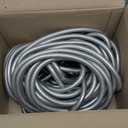 SPECILITE 100 ft 304 Stainless Steel Garden Hose Metal Heavy Duty Water Hose, Flexible Water Hose Pipe with 3/4" Solid Brass Connectors, No-Expandable Garden Hoses with Rubber Grip for Yard, Outdoor