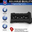 264-748 Engine Valve Cover Compatible with Journey Avenger Compass Patriot Caliber 2007-2017 2.0L 2.4L 04884760AF 4884760AE