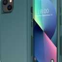 Diverbox for iPhone 13 Case [Shockproof] [Dropproof] [Dust-Proof],Heavy Duty Protection Phone Case Cover for Apple iPhone 13 (Dark Green)