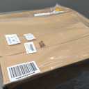 4 Pack 4/5/6/7 Ft Christmas Cone Trees LED Lights Outdoor Lighted Smart Timer with 8 Lighting Modes, Warm White Dimmable Christmas Tree with Star Topper for Indoor Outdoor Holiday Decor