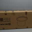 BCAN 450/550LBS Mini Rebounder Trampoline for Adults with Bar, Fitness Trampoline with Bungees, Adjustable Handle, Stable & Quiet, Indoor Outdoor, Whole-Body Workout & Relaxation at Home-40IN/48IN