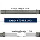 Hose Compatible with Shark Navigator Vacuum NV80 NV60 NV42 NV70 NV71 NV46 NV90 NV22 NV26 UV410 NV44 NV95 Replacement Part No.1114FC