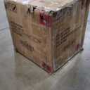 Shintenchi 5 Pieces Outdoor Patio Sectional Sofa Couch, PE Wicker Furniture Sets, Patio Conversation Sets with Washable Cushions Glass Coffee Table for Garden, Poolside, Backyard, Aegean Blue