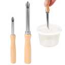 5 x Straw Puncher for Plastic Lids Lemonade, Hole Puncher for Plastic Lids, Lemonade Cup Lid Hole Puncher for Straw (2 Pack)