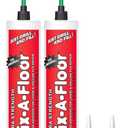 The Original Fix-A-Floor Loose Tile Repair Adhesive PRO Pack! Includes a Micro Syringe Injector and Two Drill Bits -Tile, Porcelain, Ceramic, Marble, Stone, Wood Floor, Pack of 2