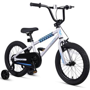 vollsch BMX Style 12 14 16 Inch Kids Bike Training Wheels 20'' Bicycle with Kickstand for 2-14 Years Old Toddlers Boys Girls Coaster Brake Multiple Colors