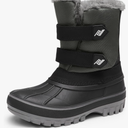 DREAM PAIRS Boys Girls Snow Boots Water-Resistant Outdoor Sport Warm Cozy Anti-Slip Cute Ankle Winter Shoes for Toddler/Little/Big Kid. 13