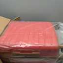 UKEIN Luggage Sets 3 Piece, Carry On Luggage 20In With Spinner Wheels,PC Hardside Suitcase Set with TSA Lock,Durable Carry On Suitcase With Travel Backpack for Men (Red, 3 piece set (20inch))