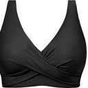 Women Underwire Bikini Top - Push Up Bathing Suit Top Large Bust Swim Top 2025 Swimsuit Top L