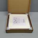 Fun Memories 12x12 Picture Frame Set of 3, Rustic Walnut Oak Wood Frame 12 x 12 with Tempered Glass, Wall Collage Frame 12 by 12