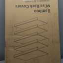 Wire Shelf Covers, Bamboo Wire Rack Covers for Pantry, Closet (5pcs, 30" W x 16" D)